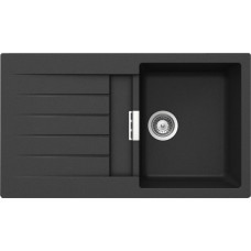 Мойка кварцевая Schock Primus 45D (D-100) Cristalite 860x500 оникс