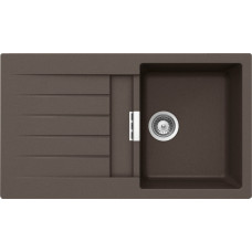 Мойка кварцевая Schock Primus 45D (D-100) Cristalite 860x500 мокка