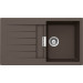 Мойка кварцевая Schock Primus 45D (D-100) Cristalite 860x500 мокка
