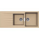 Мойка кварцевая Schock Primus 80D (D-200) Cristalite 1160x500 лунный камень Мойка кварцевая Schock Primus 80D (D-200) Cristalite 1160x500 лунный камень