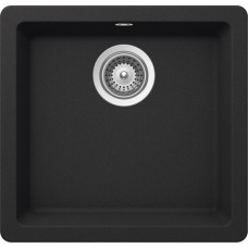 Мойка кварцевая Schock Quadro 50 (N-100S) Cristalite 450x430 оникс