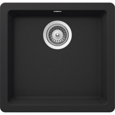Мойка кварцевая Schock Quadro 50 (N-100S) Cristalite 450x430 оникс Мойка кварцевая Schock Quadro 50 (N-100S) Cristalite 450x430 оникс