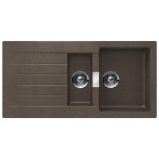 Мойка кварцевая Schock Signus 60D (D-150) Cristadur 1000x500 бронза