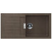 Мойка кварцевая Schock Signus 60D Large (D-100L) Cristadur 1000x500 бронза