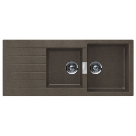 Мойка кварцевая Schock Signus 80D (D-200) Cristadur 1160x500 бронза