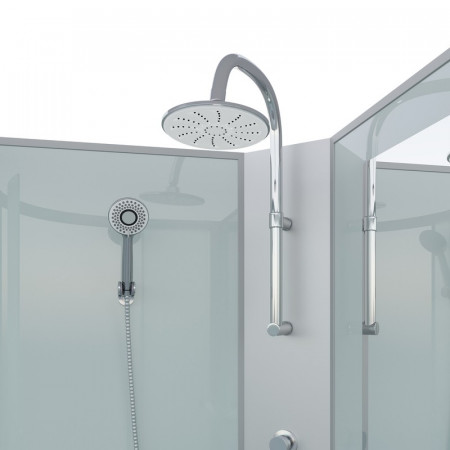 Душевая кабина Niagara Classic NG-3512-14LBKTG (120х80х210) низкий поддон(13см),стекло тонированное,3 места Душевая кабина Niagara Classic NG-3512-14LBKTG (120х80х210) низкий поддон(13см),стекло тонированное,3 места