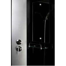 Душевая кабина Niagara Classic NG-3512-14RBK (120х80х200) низкий поддон(13см),стекло тонированное,3 места