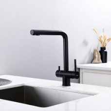 Смеситель для кухни со встроенным фильтром (краном) под питьевую воду Frap F43899-36