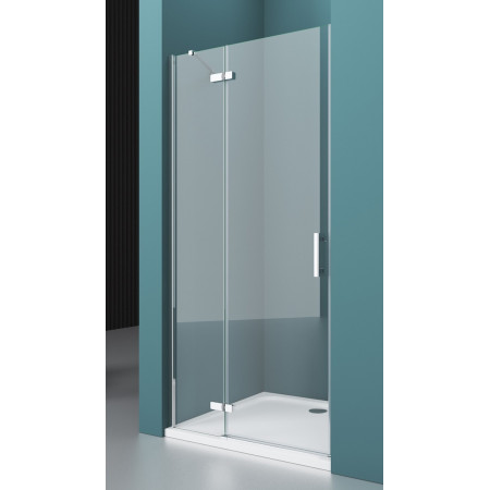 Душевая дверь BelBagno KRAFT-B-12-60/60-C-Cr-L Душевая дверь BelBagno KRAFT-B-12-60/60-C-Cr-L