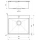 Мойка Alveus Quarto 10 Brs-90 нерж сталь (550 х 480) Мойка Alveus Quarto 10 Brs-90 нерж сталь (550 х 480)