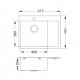Мойка Alveus Quarto 20 Brs-90 нерж сталь (615 х 480) Мойка Alveus Quarto 20 Brs-90 нерж сталь (615 х 480)