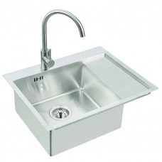 Мойка Alveus Quarto 20 Brs-90 нерж сталь (615 х 480)