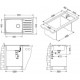 Мойка Alveus Galeo 30 Sat-90 Fi нерж сталь (790 х 500) Мойка Alveus Galeo 30 Sat-90 Fi нерж сталь (790 х 500)