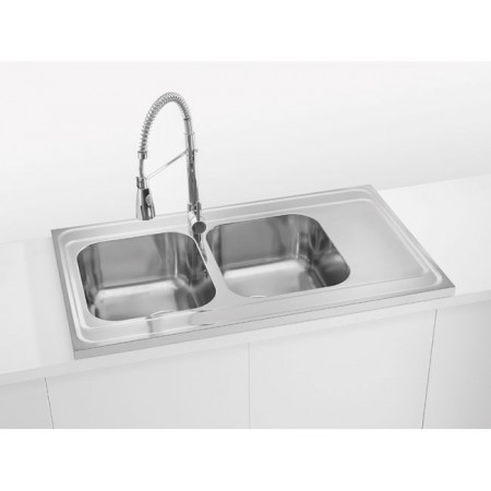 Мойка Alveus Classic Pro 80 Sat-90 нерж сталь (1000 х 600) Мойка Alveus Classic Pro 80 Sat-90 нерж сталь (1000 х 600)