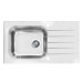 Мойка Alveus Vitro 20 комби (780 х 435) Стальная/Белая