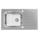 Мойка Alveus Vitro 20 нерж сталь (850 х 510) Серая Мойка Alveus Vitro 20 нерж сталь (850 х 510) Серая