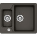 Мойка кварцевая Schock Cambridge 60 Cristalite 610x510 баварский камень