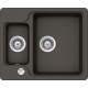Мойка кварцевая Schock Cambridge 60 Cristalite 610x510 баварский камень Мойка кварцевая Schock Cambridge 60 Cristalite 610x510 баварский камень