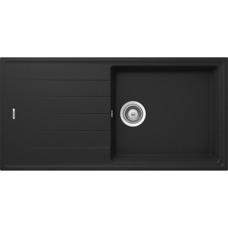 Мойка кварцевая Schock Element 60D Large Cristalite, корз.клапан 1000х500 оникс Мойка кварцевая Schock Element 60D Large Cristalite, корз.клапан 1000х500 оникс