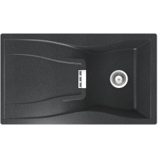 Мойка кварцевая Schock Waterfall 45D (D-100) Cristadur 860х500 магма