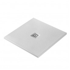 Поддон из искусственного мрамора Belbagno TRAY-MR-UNO-A-80-35-W-CR