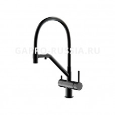 Смеситель с фильтром на магните G4398-86 черный матовый
