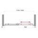 Дверь в проём BelBagno UNO-BF-1-135-C-Cr Дверь в проём BelBagno UNO-BF-1-135-C-Cr