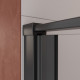Душевая дверь Cezares LINER-B-12-90-C-NERO-L, 90х195, левосторонняя, профиль черный матовый, стекло прозрачное Душевая дверь Cezares LINER-B-12-90-C-NERO-L, 90х195, левосторонняя, профиль черный матовый, стекло прозрачное