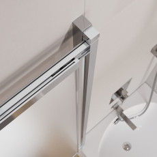 Шторка на ванну Cezares SLIDER-VF-11-90/150-P-Cr