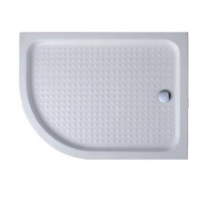 Поддон акриловый 100х80 правосторонний Cezares TRAY-A-RH-100/80-550-15-W-R с сифоном