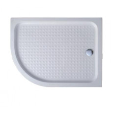 Поддон акриловый 100х80 правосторонний Cezares TRAY-A-RH-100/80-550-15-W-R с сифоном