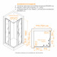 Душевой уголок RGW CL-36B 800x800 Душевой уголок RGW CL-36B 800x800