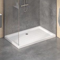 Поддон для душа прямоугольный керамический RGW CR (Глубина 35)  720x1000