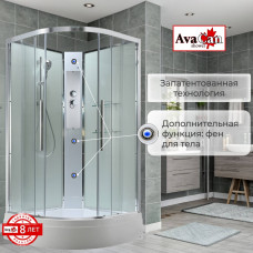 Душевая кабина EM3010NT без крыши прозрачная