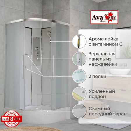 Душевая кабина EM3090N без крыши