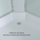 Душевая кабина EM3912RNT без крыши прозрачная