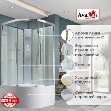 Душевая кабина EM5080NT без крыши прозрачная