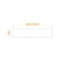 Экран для поддона RGW NB/LUX боковой