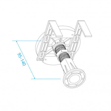 Ножки для поддона RGW N-01 (10) Ножки для поддона RGW N-01 (10)
