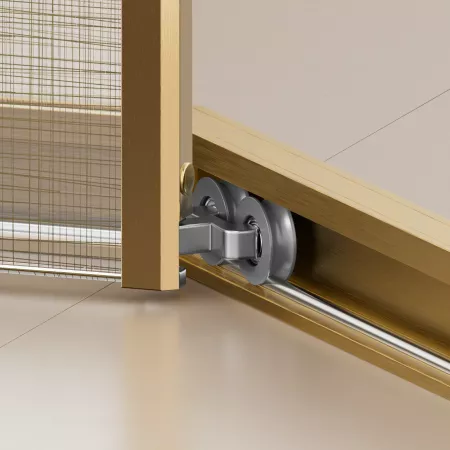 Душевой уголок RGW SV-82Gb "R" (Золотая вуаль, 900x900)