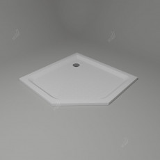 Душевой поддон трапеция RGW LUX/TN-TR 1000x1000