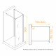 Душевой уголок RGW WA-005B (WA-002B+Z-050-2B) (Прозрачное, 700x800) Душевой уголок RGW WA-005B (WA-002B+Z-050-2B) (Прозрачное, 700x800)