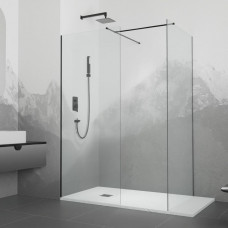 Душевая перегородка RGW WA-020B (WA-010B (2 шт.) + S-1220 B) 900x900