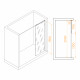 Душевая перегородка RGW WA-034 700