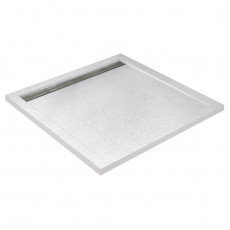 Поддон из искусственного мрамора 100х100 Cezares TRAY-AS-A-100-30-W без сифона