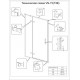 Душевая дверь Veconi Vianno VN-73B 1000x1950 черный стекло прозрачное VN73B-100-01-C5