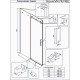 Душевая дверь Veconi Vianno VN-74B 1300x1950 черный стекло прозрачное VN74B-130-01-C5