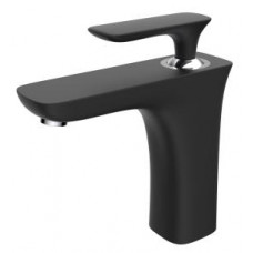 Смеситель для раковины низкий черный матовый Aperto 0120 NeOp Altro Bagno