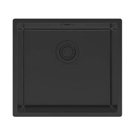 Мойка LASSAN 49 UNI, нерж. сталь, LA49-MBN, матовый черный NANO-PVD, 490х440мм, Paulmark Мойка LASSAN 49 UNI, нерж. сталь, LA49-MBN, матовый черный NANO-PVD, 490х440мм, Paulmark