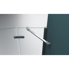 Душевой уголок BelBagno KRAFT-R-2-100-C-Cr